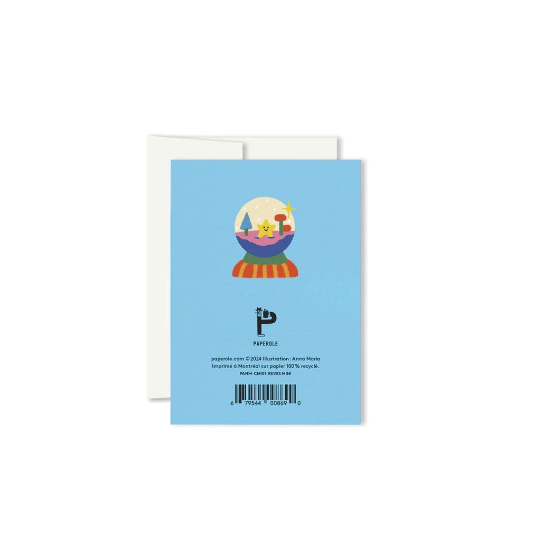 Rêves Mini Greeting Card