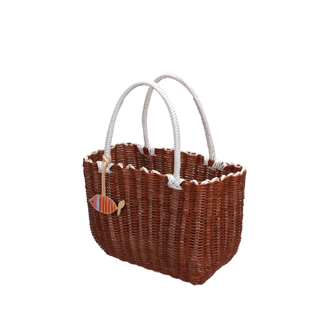 Wonders of the Deep Sea Fish Basket Bag - Parkette.
