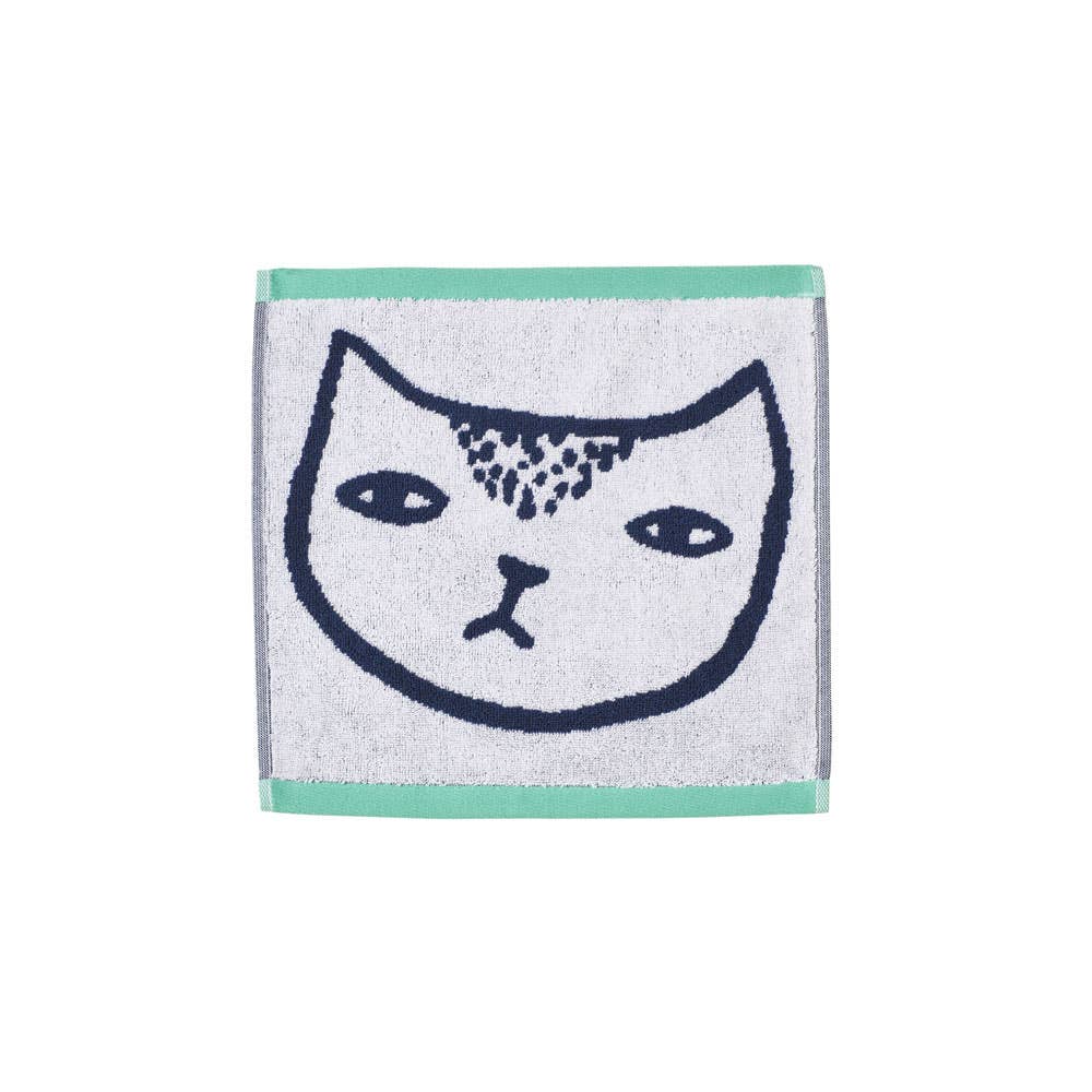 Cat Face Towel (Wash Cloth) - Parkette.