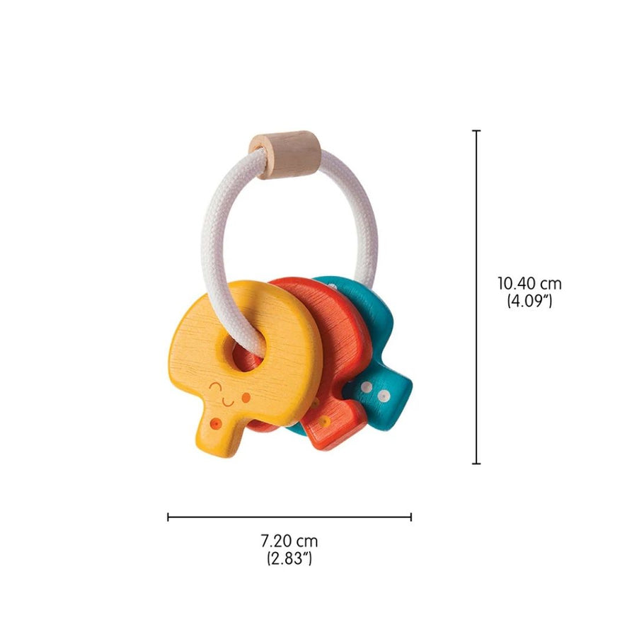 Baby Key Rattle - Parkette.