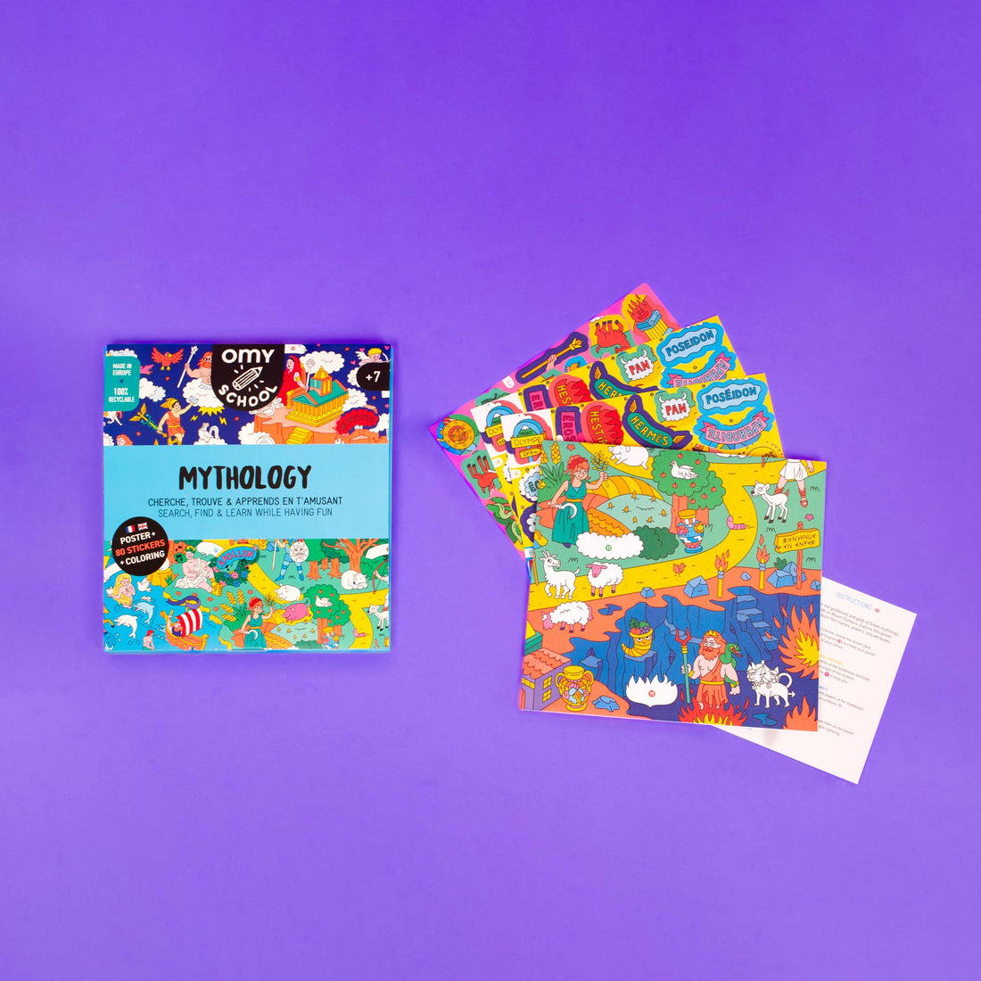 OMY School Mythology Poster - Parkette.
