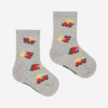 Baby Bobo Choo Choo All Over Long Socks - Parkette.