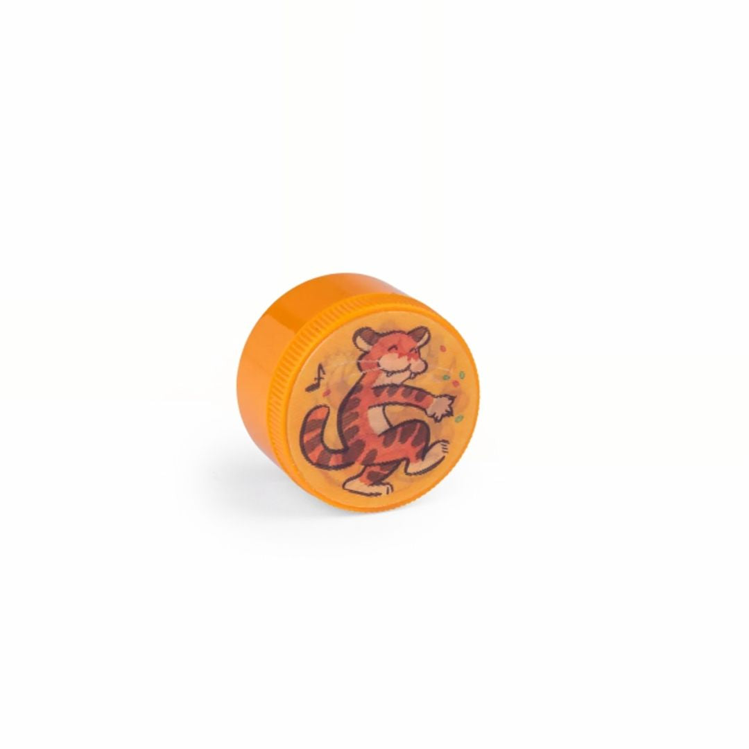 Les Petites Merveilles Lenticular Pencil Sharpener - Orange