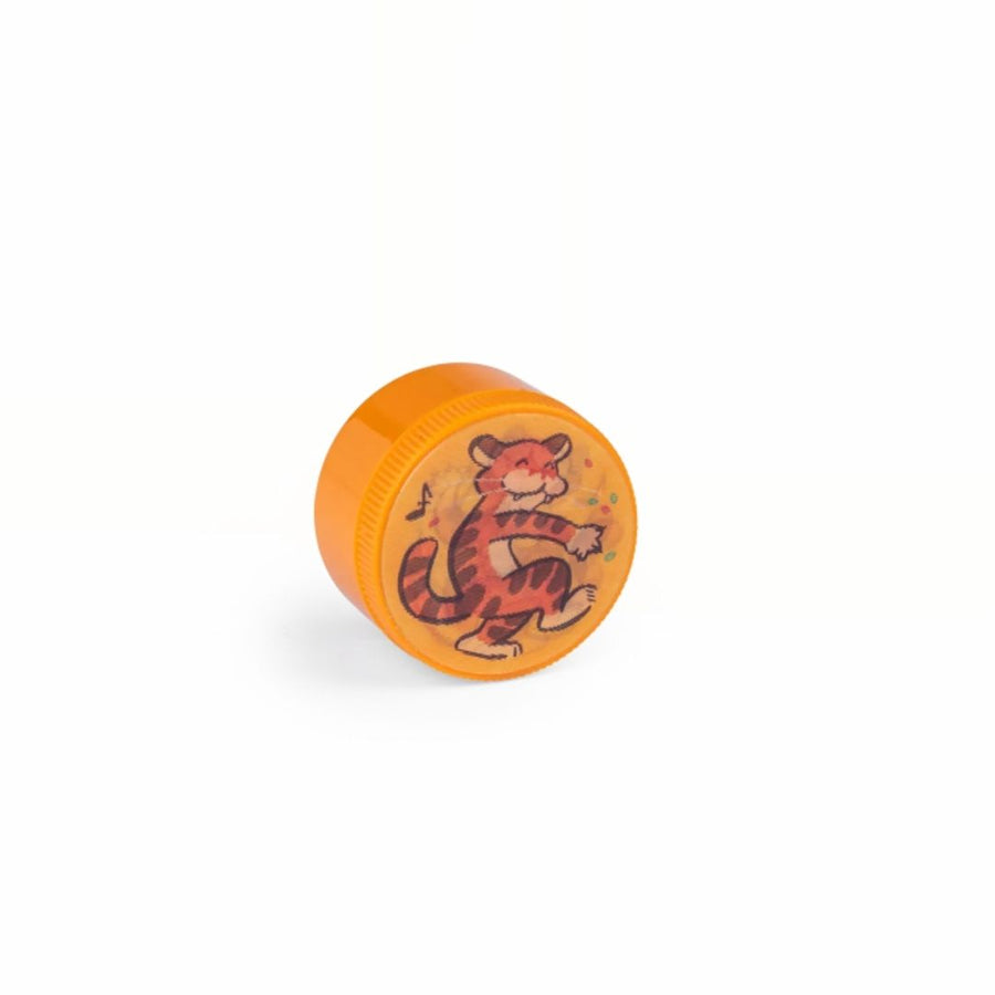 Les Petites Merveilles Lenticular Pencil Sharpener - Orange