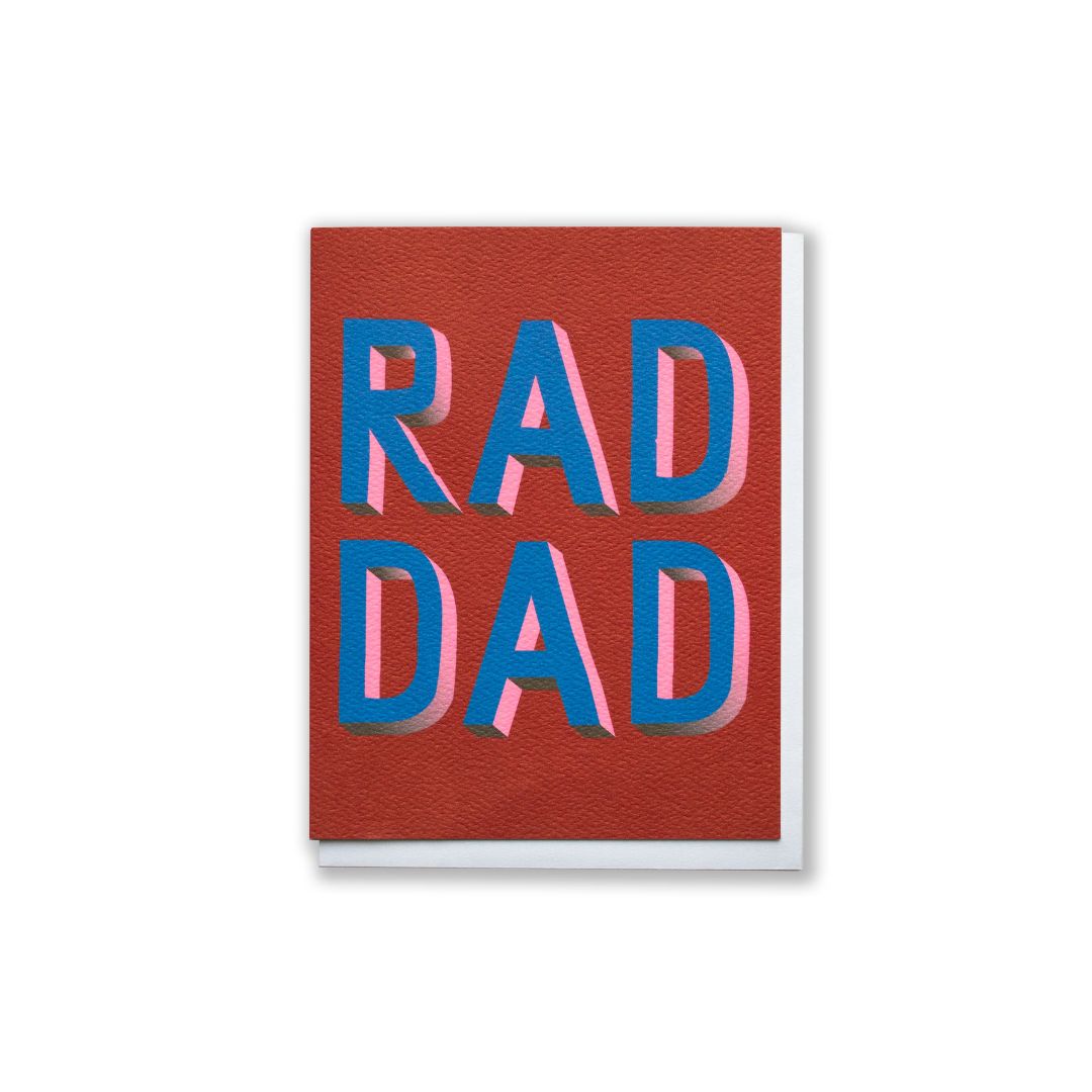 Rad Dad Three Note Card