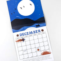 Moon Calendar: 2026 Wall Calendar - Parkette.