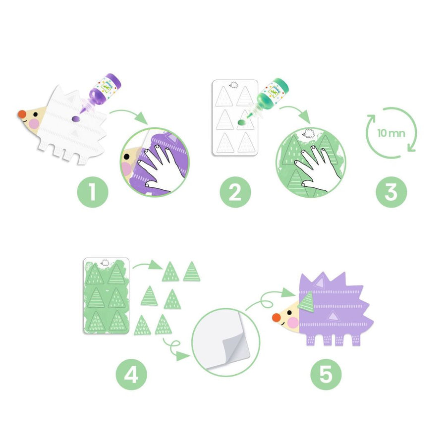 Small Forms Painting - Parkette.