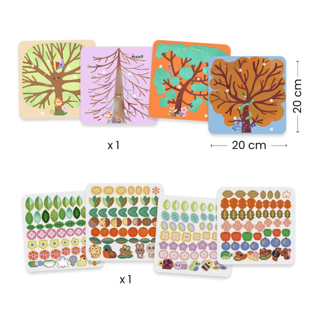 Through The Seasons Felt Collage Kit - Parkette.