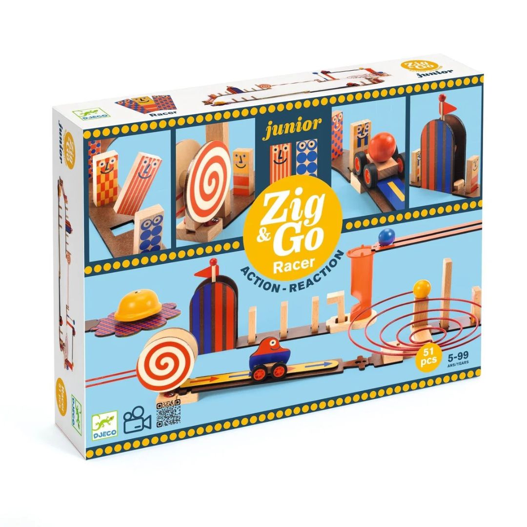 Zig & Go Junior - Racer 43 Pieces - Parkette.