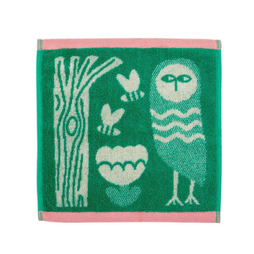 Birds and Bees Face Cloth