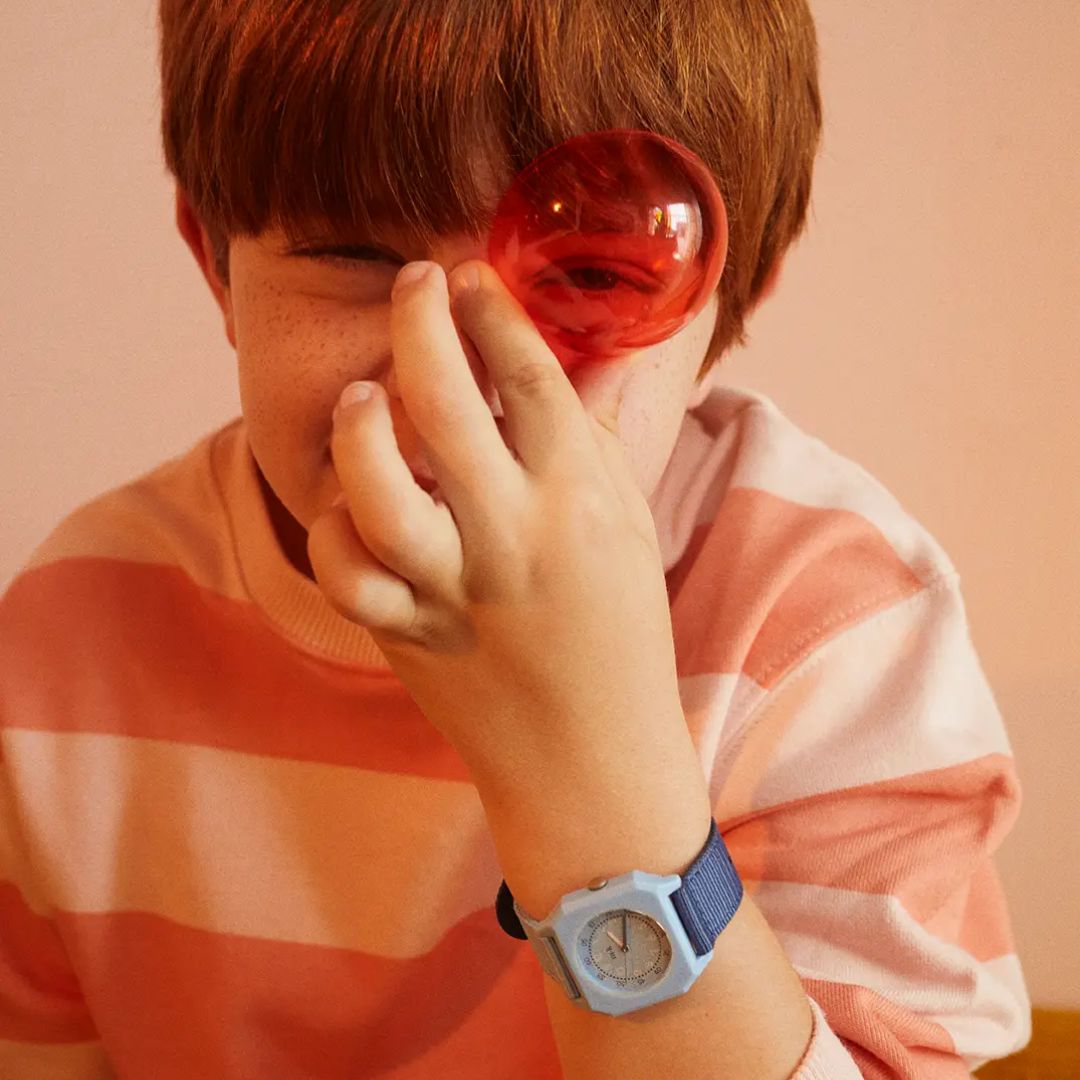 Blue Cotton Candy Watch