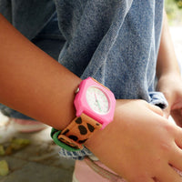 Mini Kyomo x Taxi Brousse Leopard Watch