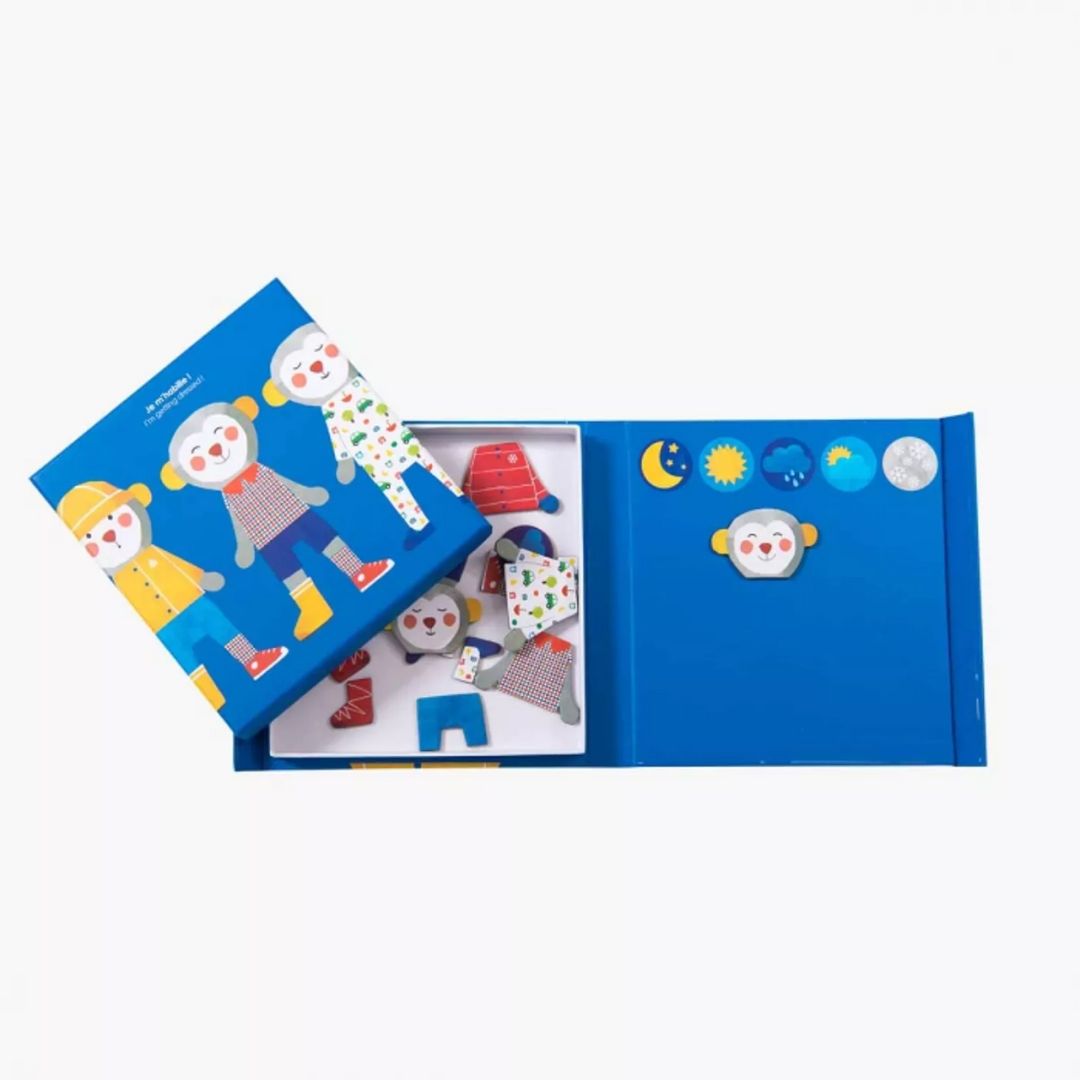 Les Popipop Getting Dressed Magnetic Game