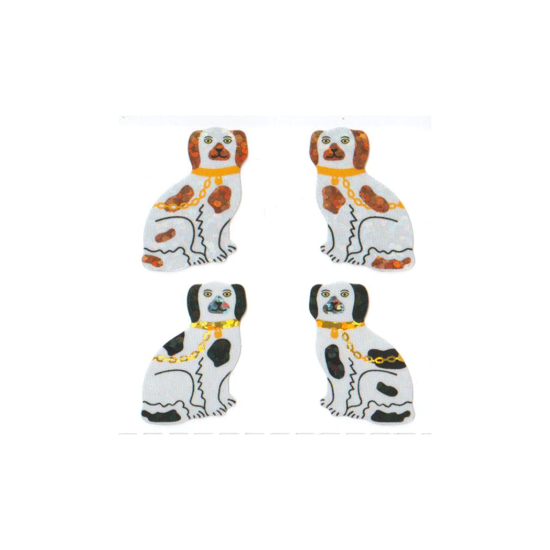 Mantle Dogs Faces Sticker Sheet - Parkette.