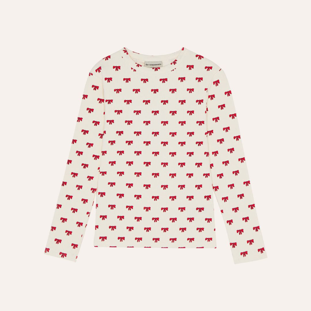 Red Bows T-Shirt - Parkette.