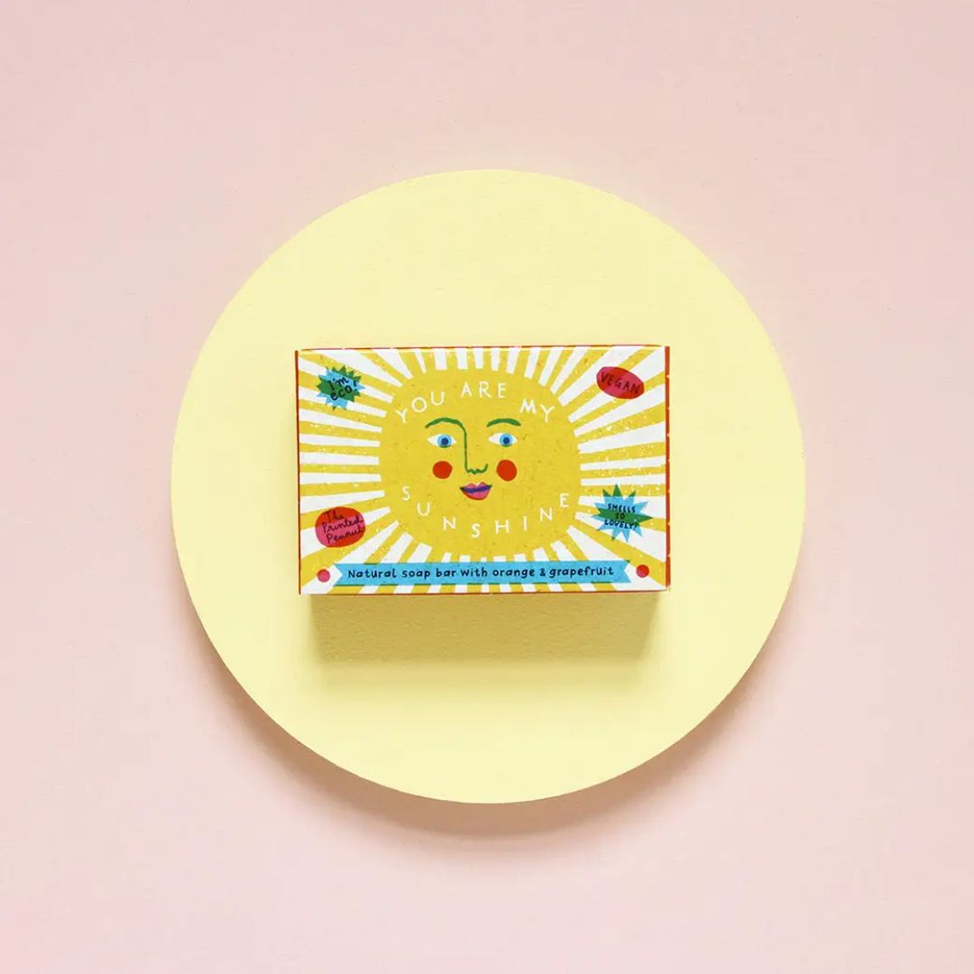 Sunshine Orange & Grapefruit Natural Handmade Soap Bar