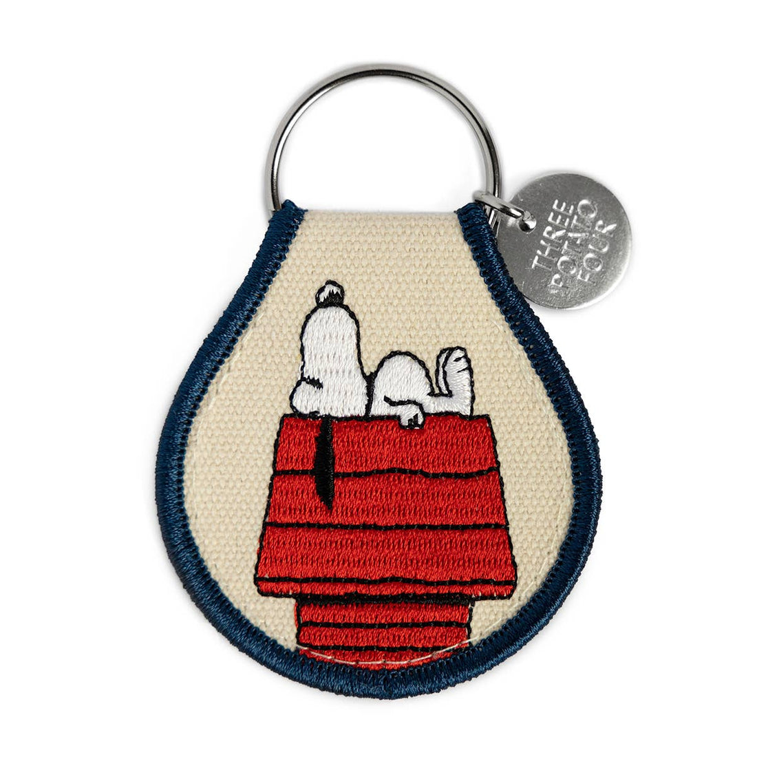 Peanuts® x Three Potato Four Snoopy Doghouse Patch Keychain - Parkette.