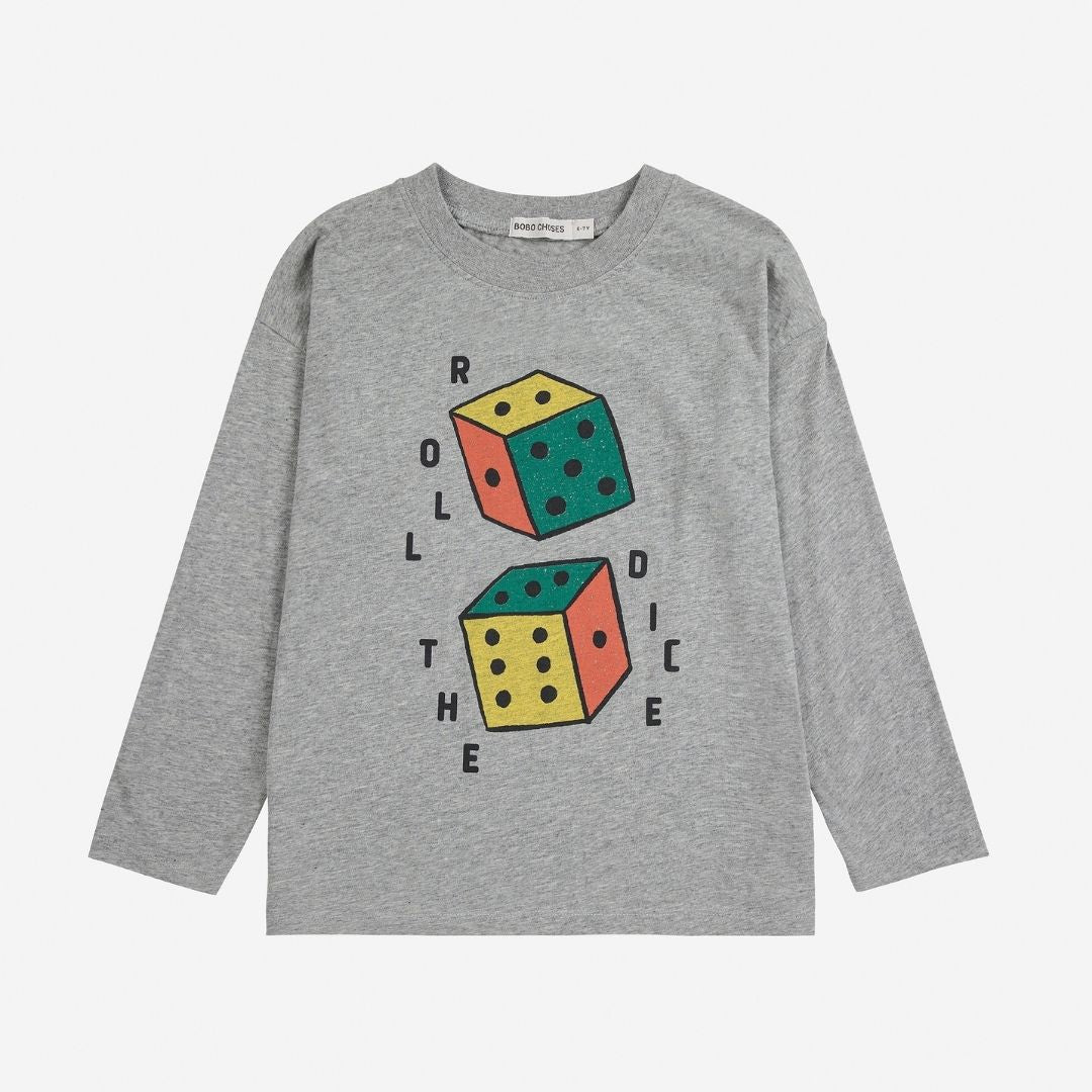 Kids Roll The Dice Long Sleeve T Shirt - Parkette.