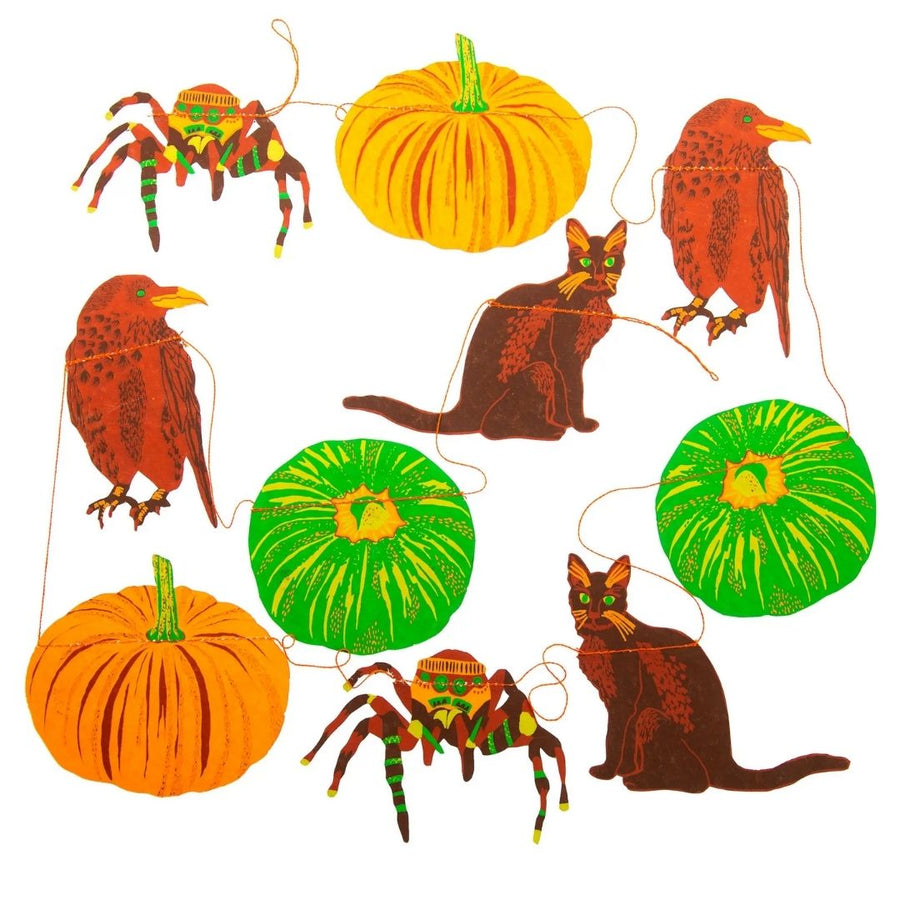 Pumpkin Sewn Garland - Parkette.