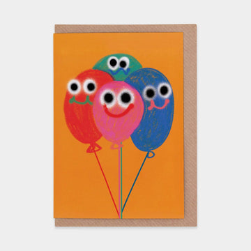 Balloons Greeting Card - Parkette.