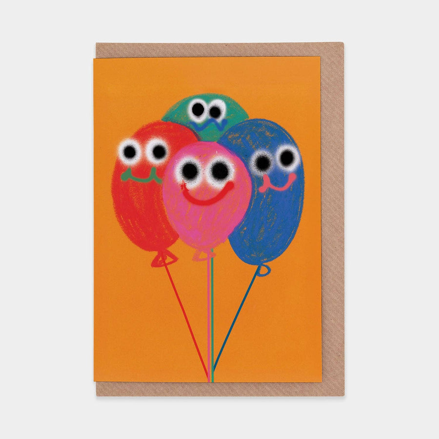 Balloons Greeting Card - Parkette.