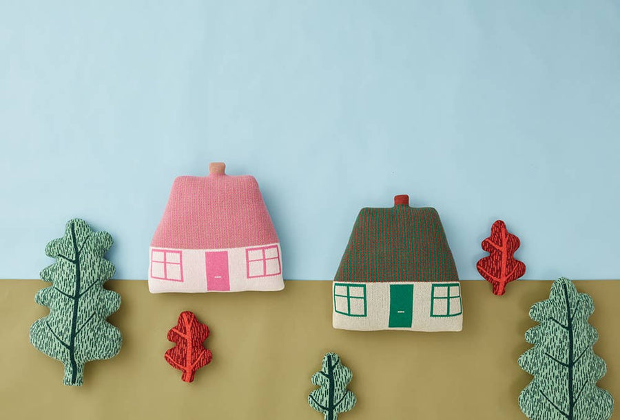 Cottage Cushion - Green - Parkette.