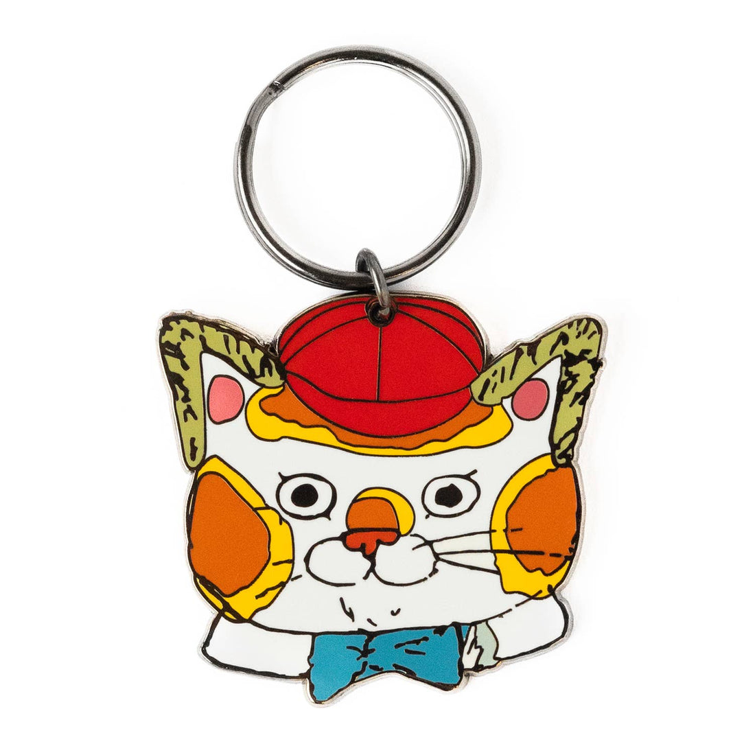3P4 x Richard Scarry® - Huck Cat Enamel Keychain - Parkette.