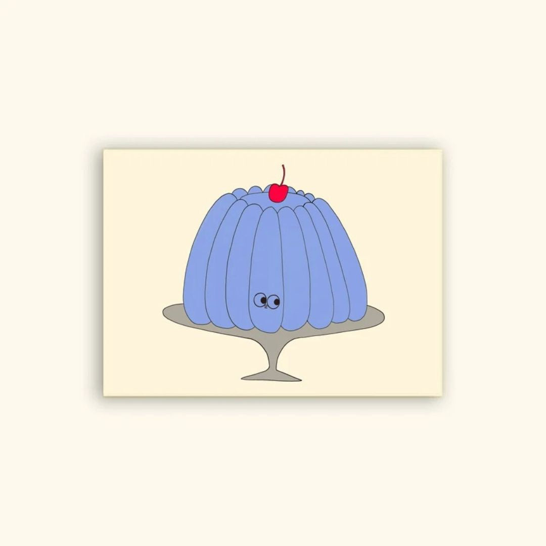 Dessert Jelly Postcard