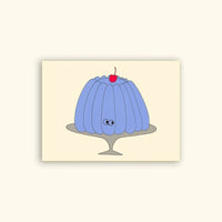 Dessert Jelly Postcard