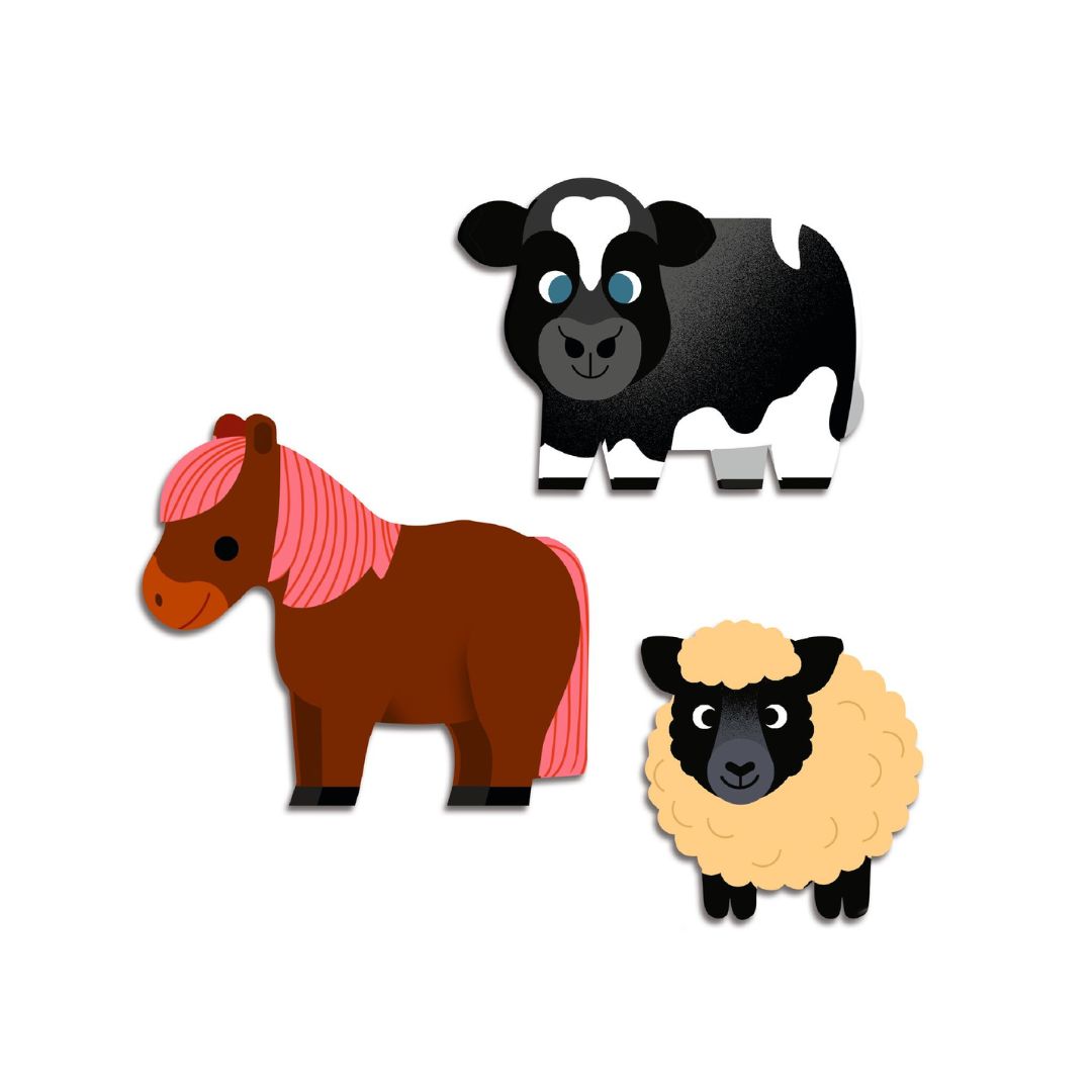 Stickers - Farm Animals - Parkette.