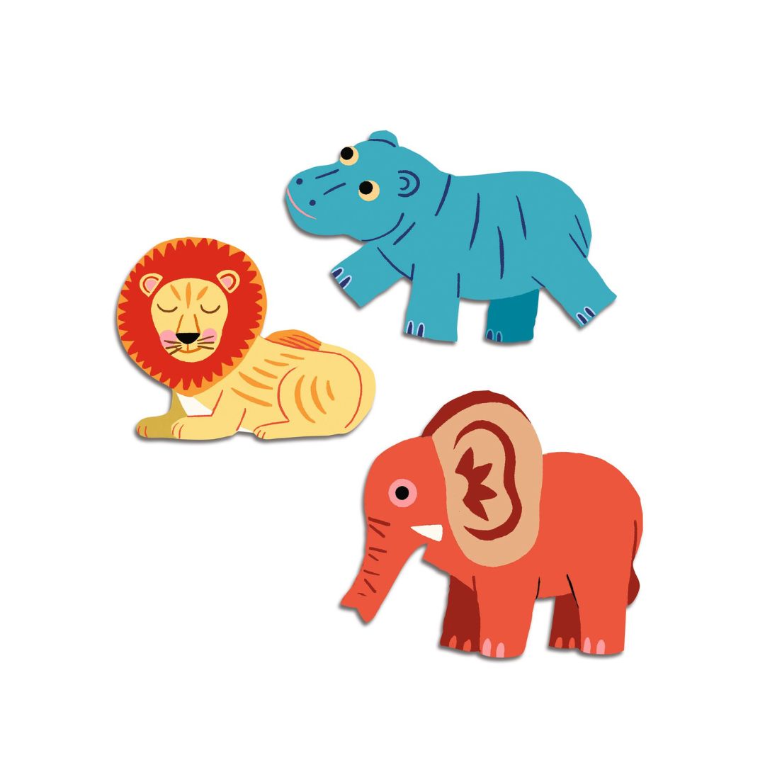 Stickers - Safari Animals - Parkette.