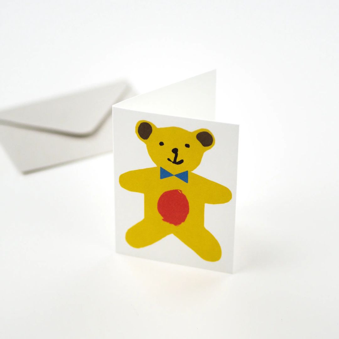 Little Teddy Bear Mini Greeting Card
