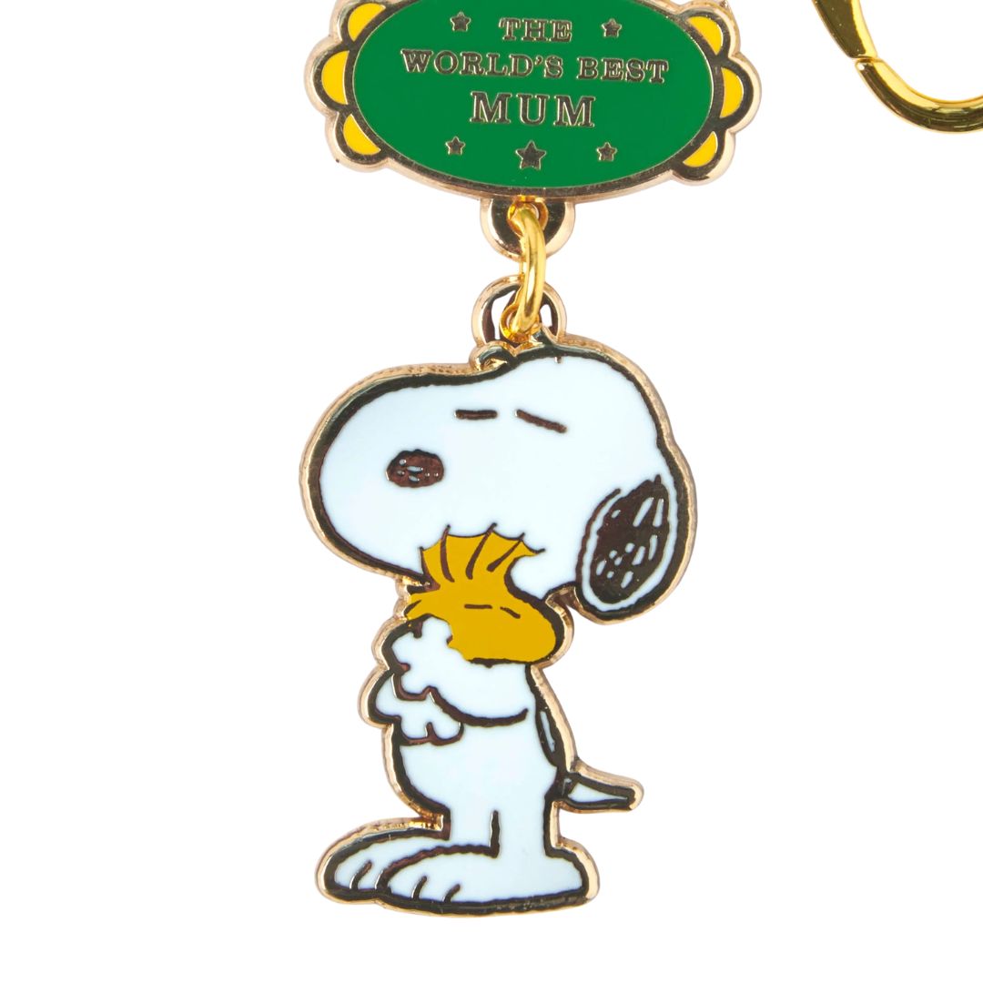 Peanuts World's Best Keyring - Mum - Parkette.