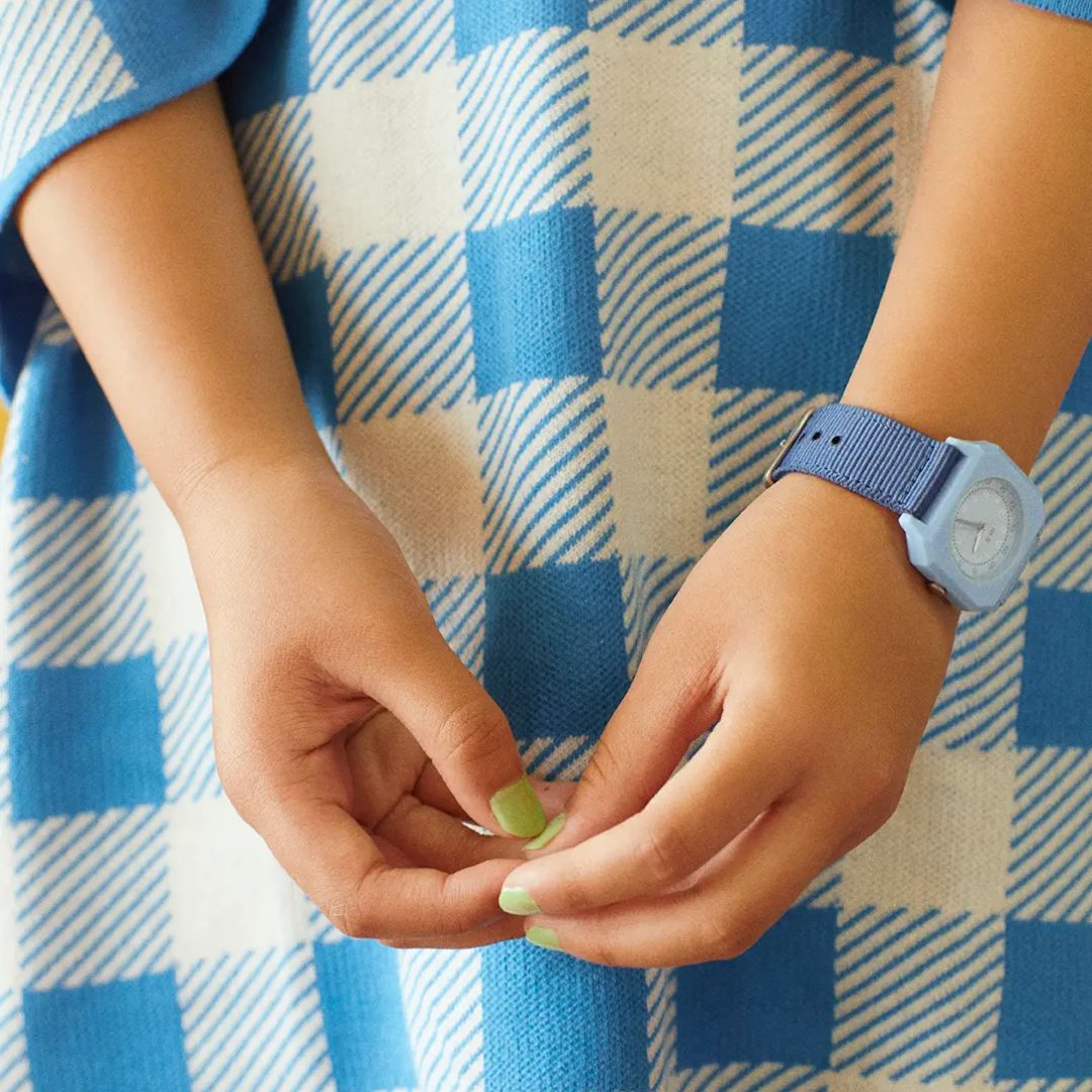 Blue Cotton Candy Watch