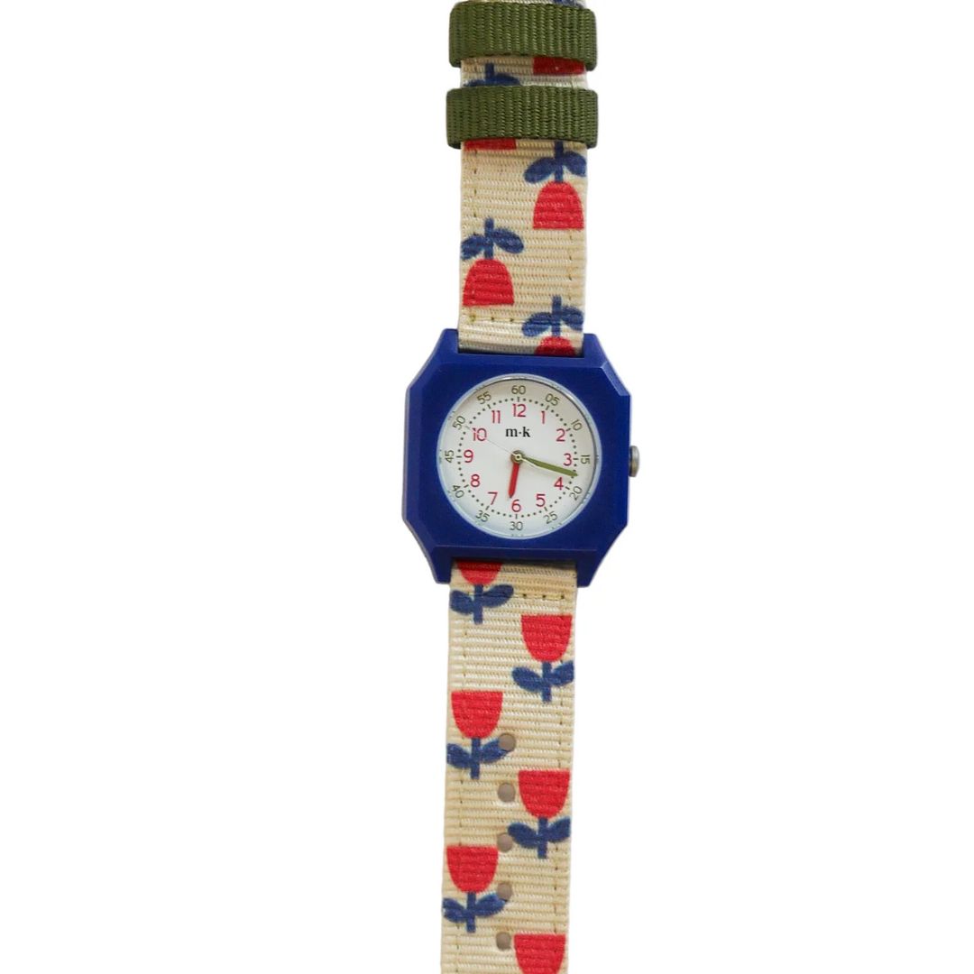Mini Kyomo x Taxi Brousse Flowers Watch