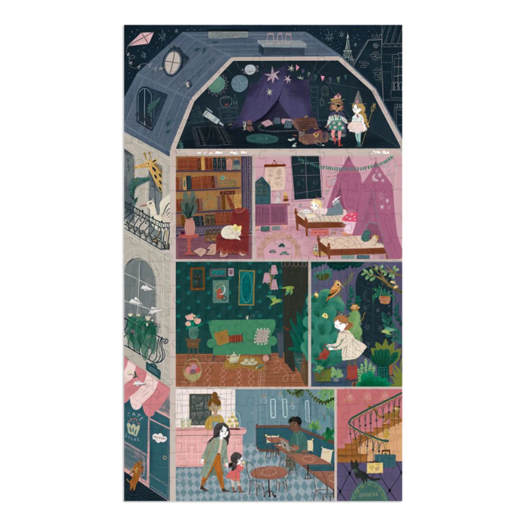 Les Parisiennes Townhouse Observation Puzzle - 200 Pieces