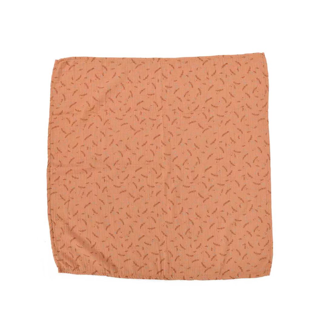 Trois Petits Lapins Cotton Muslin Set – Sage, Clay & Ochre (Set of 3) - Parkette.