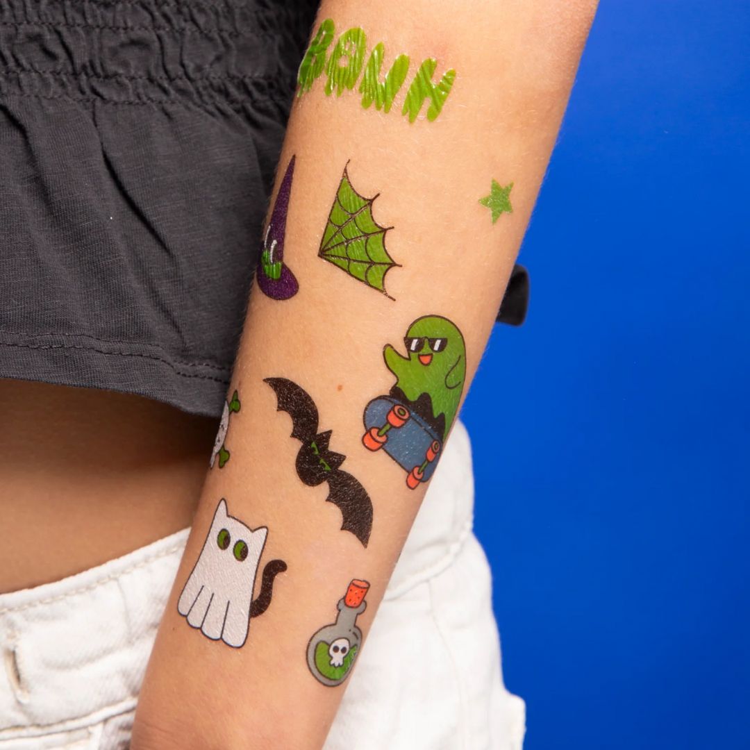 OMY Glow In The Dark Tattoos - Parkette.