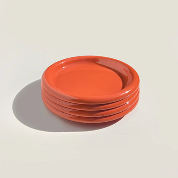 Rolli Side Plate in Poppy - Set of 4