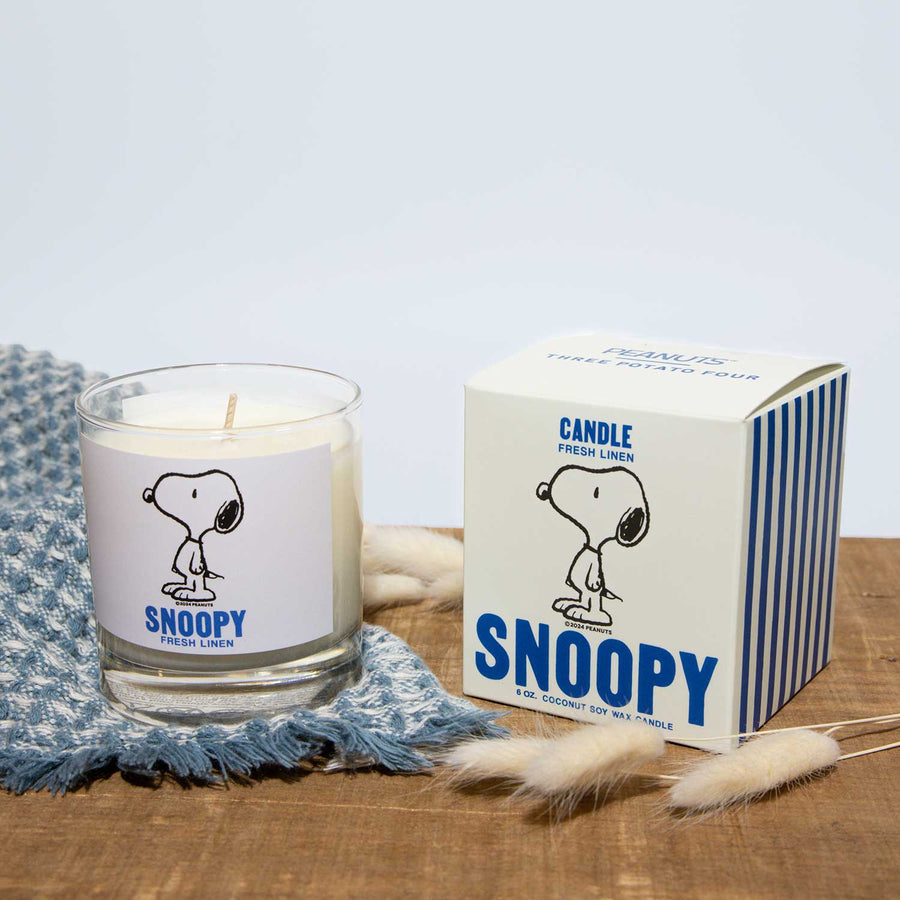 Peanuts® x Three Potato Four Candle – Classic Snoopy (Fresh Linen - Parkette.