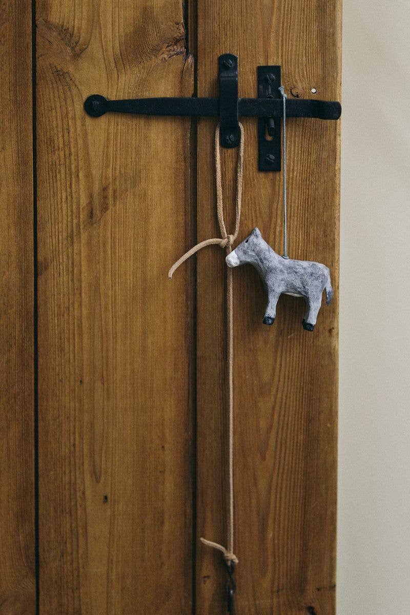 Paper Mache Donkey - Parkette.