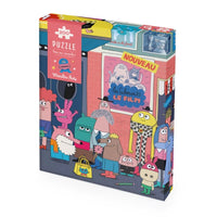 Les Schmouks Let’s Go to the Movies 200-Piece Puzzle