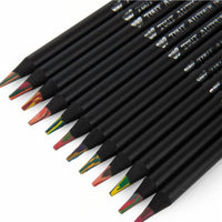 Tout Autour Du Monde 12 Multi-Coloured Pencils