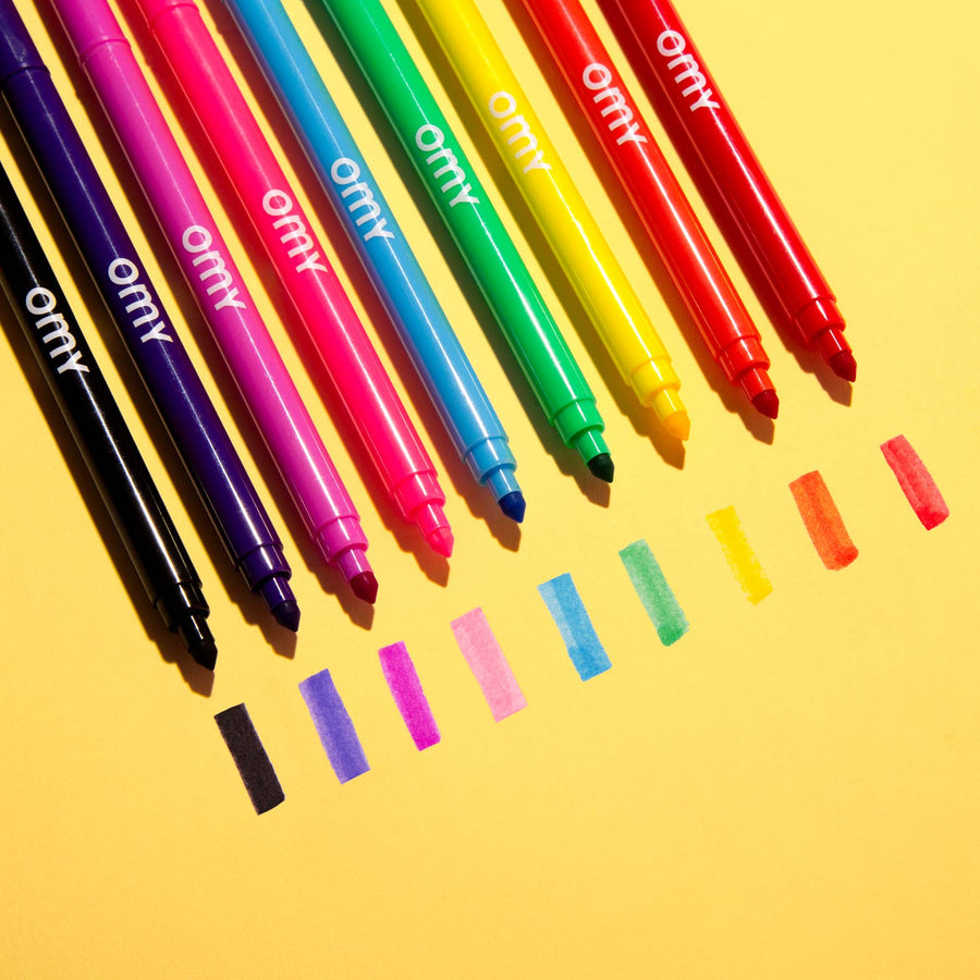 OMY Scented Markers - Set of 9 - Parkette.