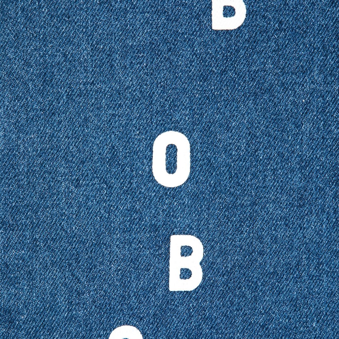 Kids Bobo Choses Blue Denim Pants - Parkette.