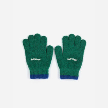Kids Bobo Choses Green Gloves - Parkette.