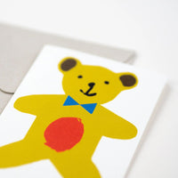 Little Teddy Bear Mini Greeting Card