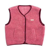Adult Merino Wool Vest - Dusty Pink