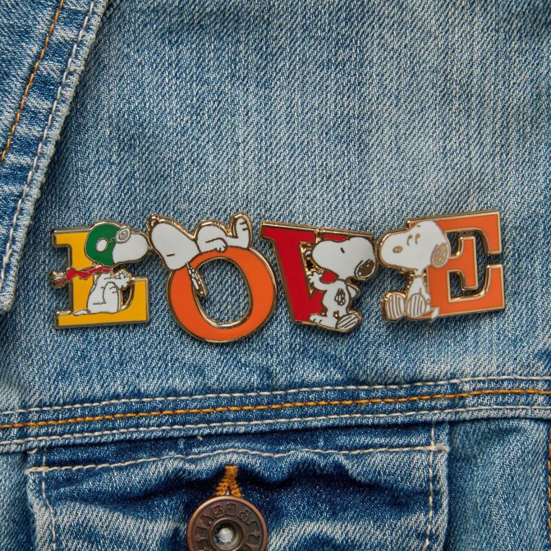 Peanuts Alphabet Pin - A to Z