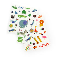 Les Toupitis Temporary Tattoos